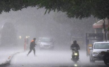 मौसम विभाग ने 24 से 27 मई तक तेज गर्जना के साथ आंधी, मूसलाधार बारिश और ओलावृष्टि का पूर्वानुमान लगाया