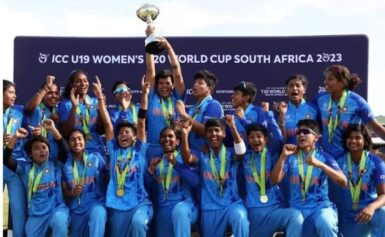  भारतीय अंडर-19 महिला क्रिकेट टीम ने जीता WomensT20WorldCup