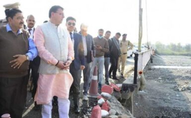 मुख्यमंत्री धामी ने कहा कि 2022 में आपदा के दौरान हुए नुकसान के बाद हुए पुनर्निर्माण कार्य में तेजी से कार्रवाई हुई है।