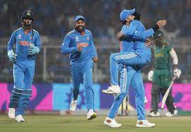 विश्व कप 2023 के 37वें मुकाबले में भारत ने दक्षिण अफ्रीका को 243 रन से हराया