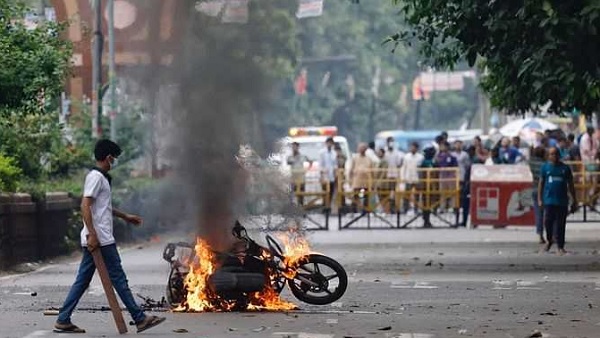 बांग्लादेश में आरक्षण के खिलाफ हिंसा जारी