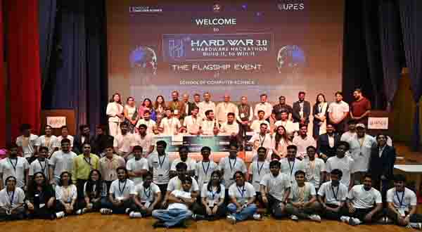 यूपीईएस ने किया इंटरनेशनल हार्डवेयर हैकेथॉन – HARD-WAR 3.0 का आयोजन