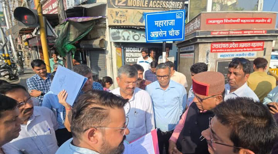 मानसून से पूर्व शहर के ड्रेनेज को लेकर विधायक ने किया स्थलीय निरीक्षण