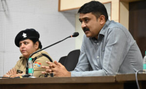 एसएसपी ने किया आईएमए कैडेट्स के साथ इंटरेक्शन