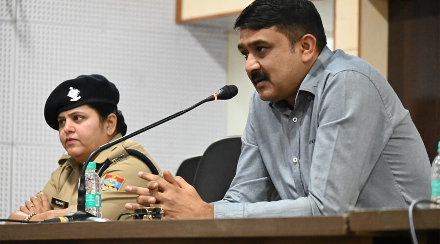 एसएसपी ने किया आईएमए कैडेट्स के साथ इंटरेक्शन