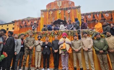 राज्यपाल ने की भगवान बदरी विशाल की पूजा-अर्चना
