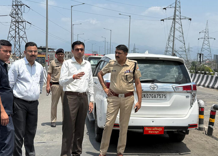 आईएसबीटी फ्लाई ओवर का भौतिक निरीक्षण