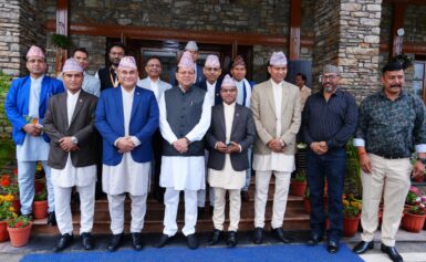 नेपाल के प्रतिनिधि मण्डल ने की सीएम से मुलाकात